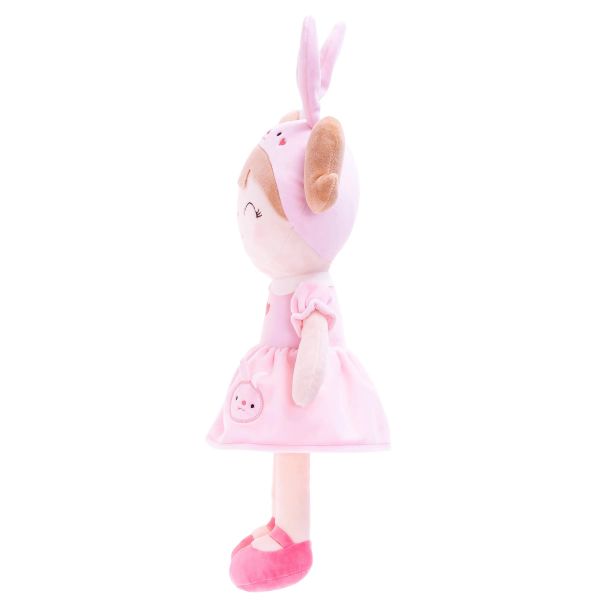 Lovely Girl Dressing Anime Plush Toys PP Cotton Filler 25cm For Gifts