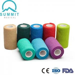 Cheap Non Woven Elastic Cohesive Bandage , 10cmX4.5m First Aid Bandage wholesale