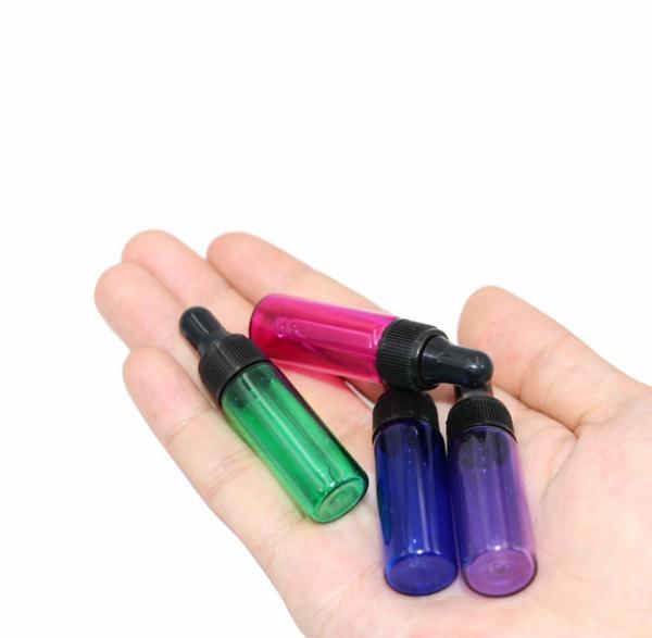 Compact 5 Ml Empty Essential Oil Bottles BPA Free Eco Friendly