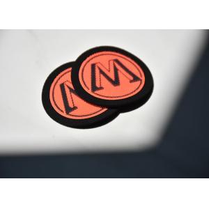 Microfiber Printed Silicone Custom Clothing Patch 1.8mm Transparent