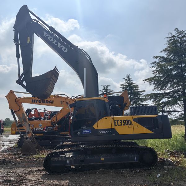 35 Tons Original Second Hand Volvo Excavators 220kw Volvo Ec350dl Excavator