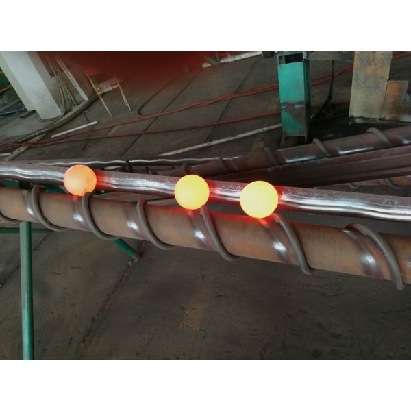 65Mn Forged Grinding Balls Rolling High Hardness Ball Without Crushing