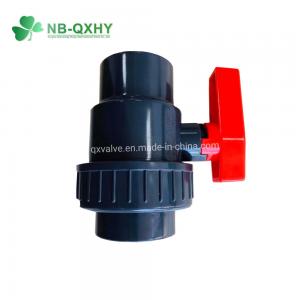 China 3/4 prime PVC Single Union Ball Valve for Irrigation Pn16 Top Choice in Europe Market on sale