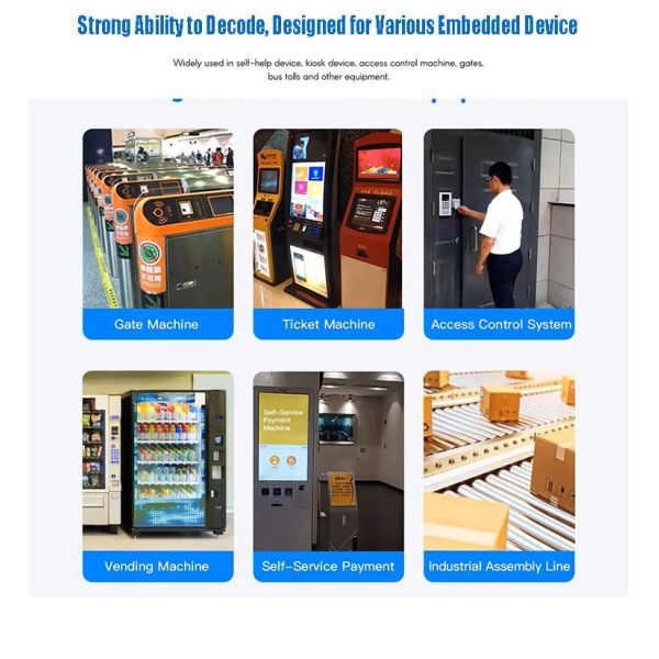 Small Barcode Scanner Module Customized QR Code Scanner Module With Free SDK