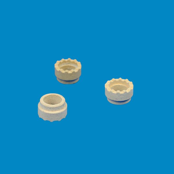 Cordierite ceramic product sample showing industrial application