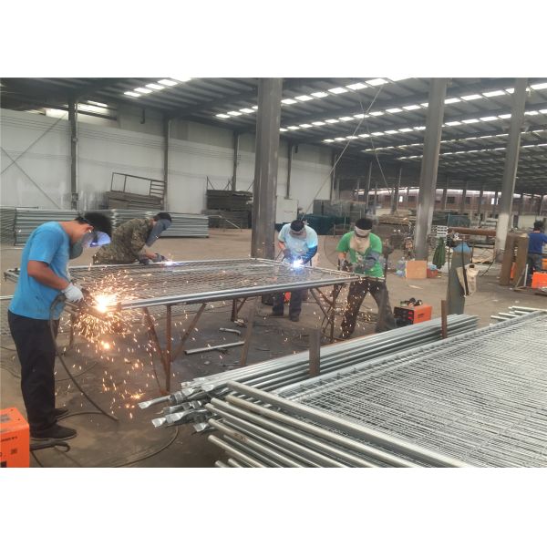 Crowd Control Secure Temporary Fencing Temporary Safety Fence For Pool Construction