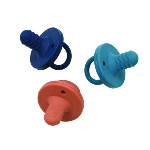 Girl Boy Colourful Reusable FDA LFGB Silicone Baby Pacifier Teeth