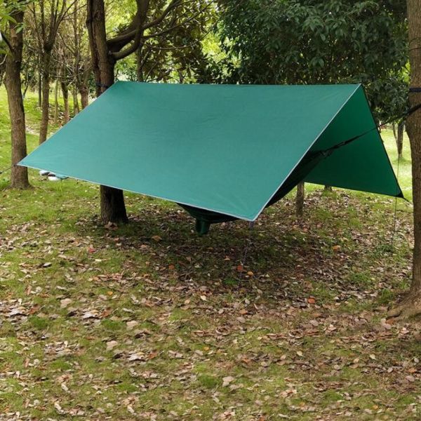 Ripstop Camping Rain Fly Tarp Water Resistant Lightweight Customized Color