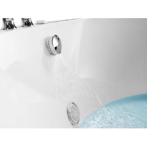 580mm Freestanding Acrylic Bathtub , SP3158 Ergonomic Freestanding Bathtub
