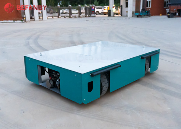 Steerable Intelligent Material Movement Trolley