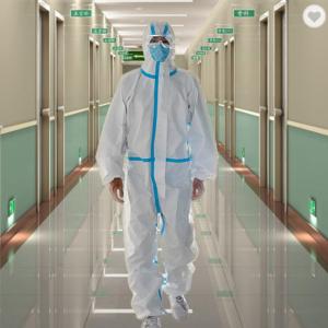 China Anti Virus / Bacterial PP Disposable Isolation Gown CE / FDA Approval on sale