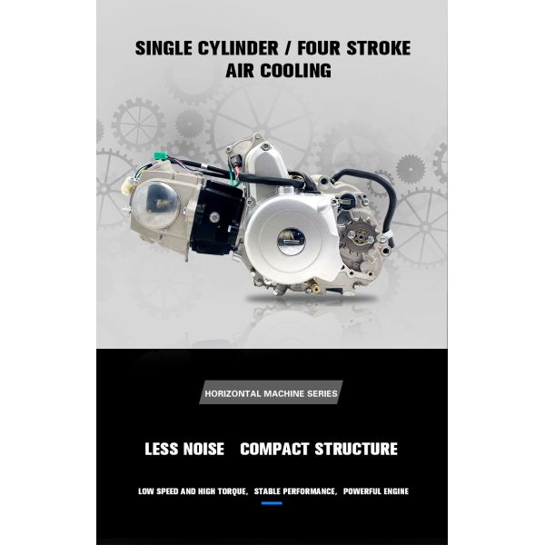 CDI Ignition Method DAYANG 125cc Motorcycle Engine Single Cylinder 4 Stroke Air Electric