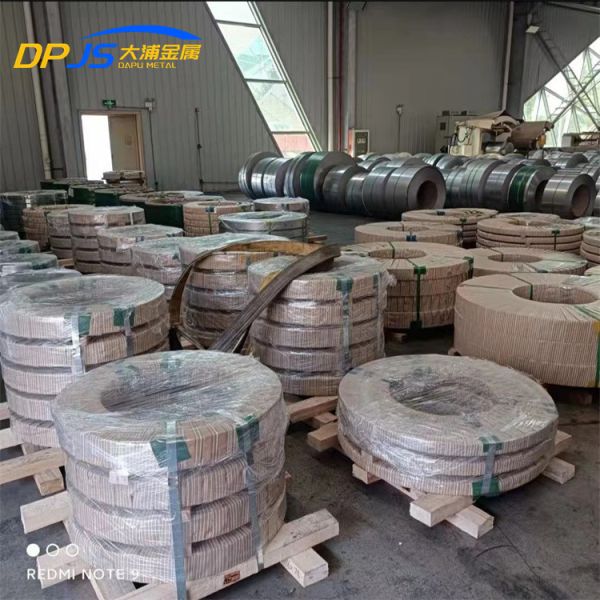 904L 309s 304 410 430 Stainless Steel Strip Coil Manufacturers No. 1 No. 4 PVD Film GB Standard