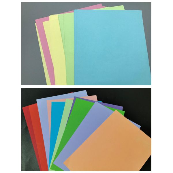 70gsm to 220gsm Colorful Manila Craft Paper Board Sheets for Handicrafts