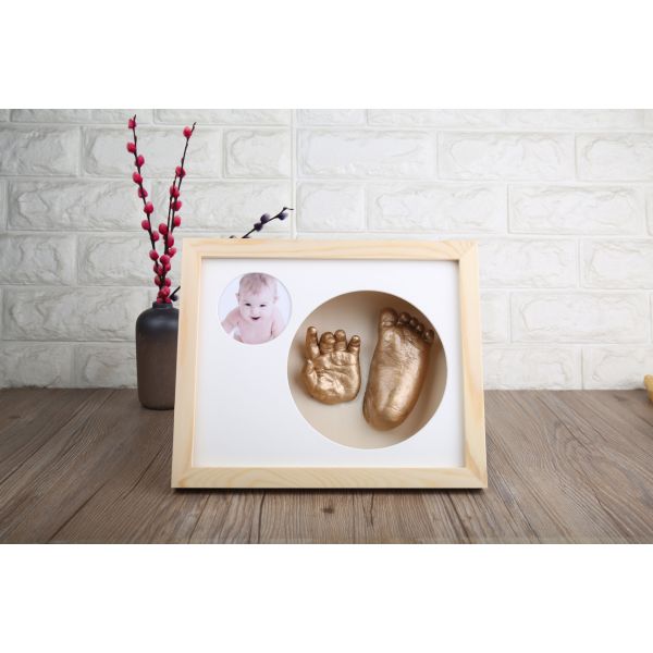 Muiti Color Baby 3D Baby Casting Kit Picture Frame For Newborn Infant