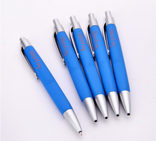 cheap style gift logo company name printed plastic ballpoint pen