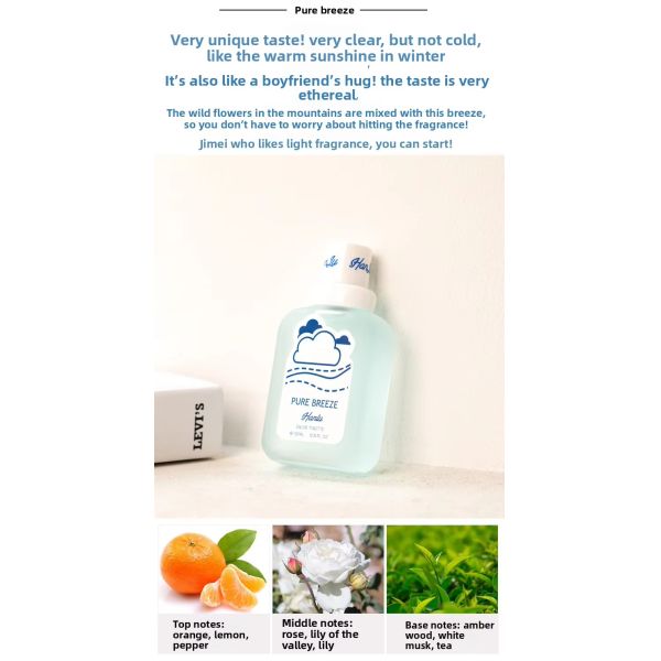 Factory Wholesale Mini Lasting Light Fragrance Body Spray Perfume for Students Baby Bear Girl with Peach Mini Perfumes Original