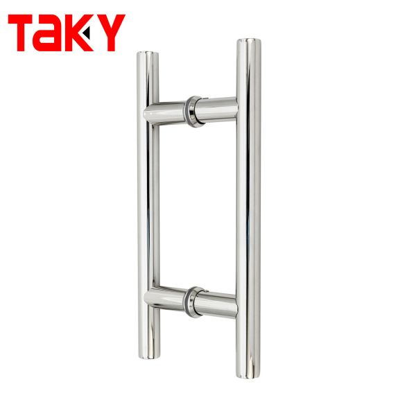 High Quality Glass Door Hardware 304 Stainless Steel Custom Push Pull Handle