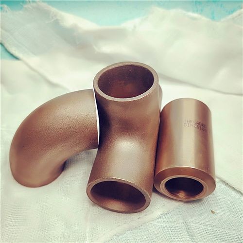 Copper Alloy Steel Elbow Butt-Welding Fittings C71500 90 Degree Short Radius Bend