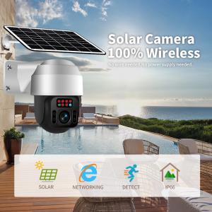 Cheap Glomarket Tuya Low Power 4g Solar Camera Wireless Waterproof Ptz Outdoor Night Vision Two Way Voice Security Camera wholesale