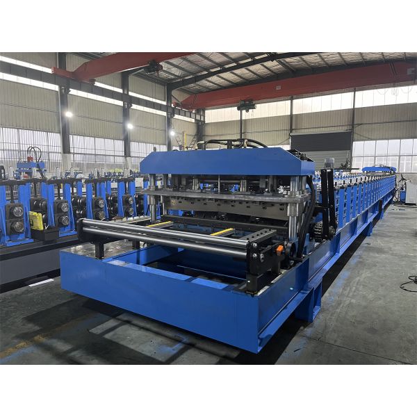 Hydraulic Pre Cutting Floor Deck Roll Forming Machine Fully Customized