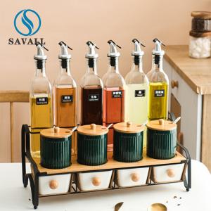 Cheap High Gloss Glaze Savall Ceramic Spice Box Ceramic Dinnerware Sets wholesale