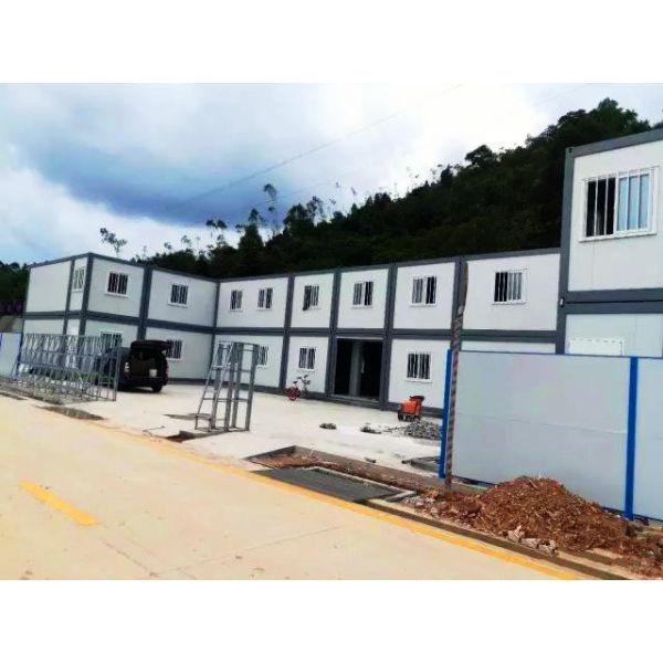 Economical Practical Residential Moving Containers Steel Tube Cross Member Roof