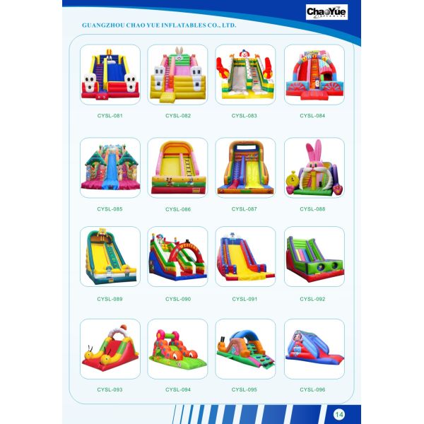 Cheer Amusement Children Inflatable Slide
