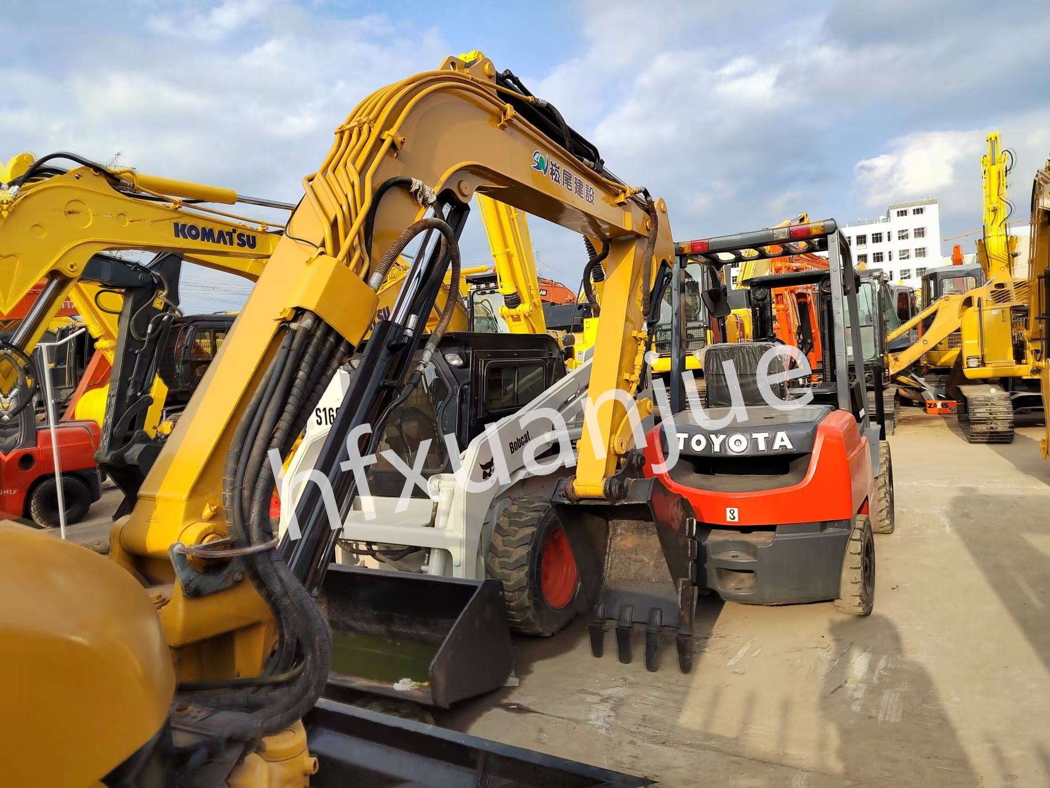 304C Used CAT Mini Excavator Crawler for Road Construction