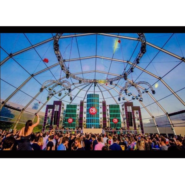 Windproof Dome 50X100m Outdoor Event Tent For Sports