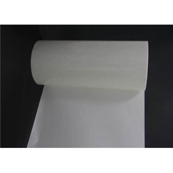 Milk White Translucent Hot Melt Glue Film , PES Hot Melt Adhesive Sheets For Wood