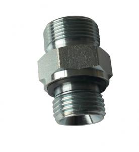 China O - Ring Metric Pipe Fittings Adapters 1EH Male S Series with Zine Plated on sale