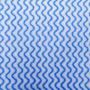 Buy cheap 30cm Blue Wave Printed Spunlace Nonwoven For Food Service from wholesalers