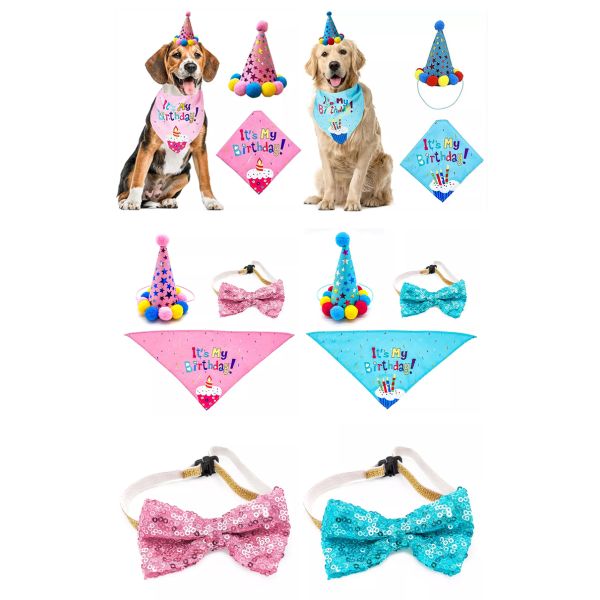 Dog's Birthday Party Supplies Pull Flag Hat and More Get Ready Celebrate
