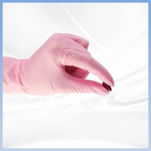 Hygiene Oil Proof Household Cleaning Gloves Disposable Pink PVC Gloves