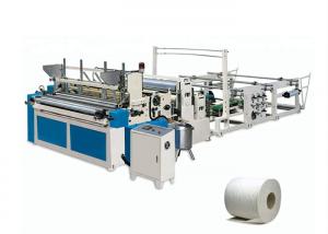 Cheap 200m/Min Embossing Toilet Paper Rewinding Machine For Small Roll wholesale