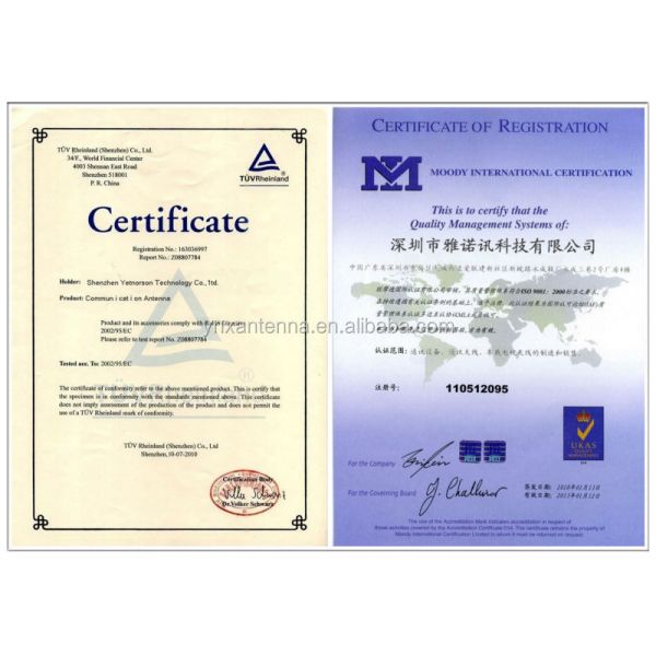 Indoor Digital TV Receiver Antenna with Signal Booster VHF170-230MHz / UHF470-862MHz