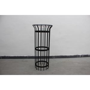 Heavy Duty Tubular Metal Tree Guards Powder Coated Steel Material