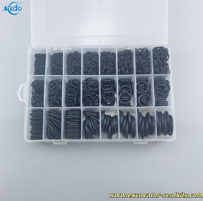 Cheap High-Temperature Resistant SE Silicone Rubber O-Rings Set Box for Heavy-Duty Sealing wholesale