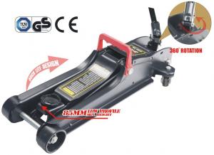 China 360 Degree Swivel Portable Low 2.5Ton Hydraulic Lifting Jack on sale