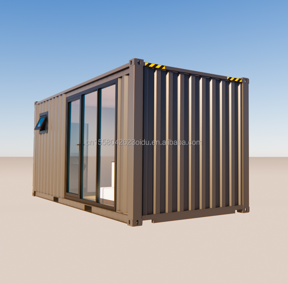 Container House with Extendable Design and 50/75/100mm Wave Sandwich Panel Walls