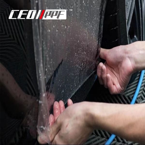 Matte Black TPU TPH Car Paint Protection Film 7.5mil Self Healing
