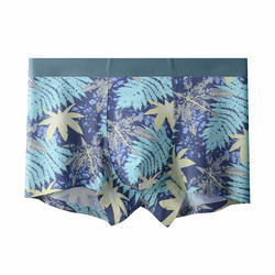 Elastic Cotton Men Underwear Customize Color Seamless Plain Dyed