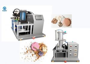 China Lab Type Powder Cake Cosmetic Powder Press Machine with Single Cavity Mould on sale