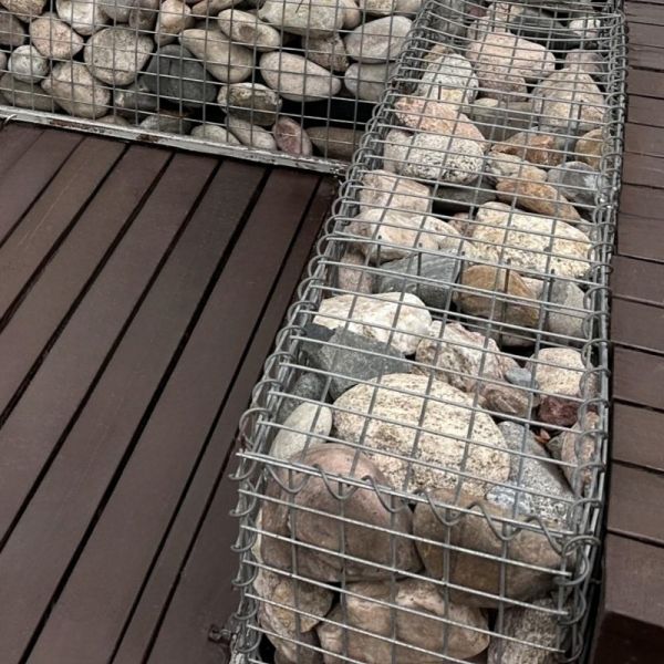 Hot Dipped Galvanized Material Gabion Stone Cage for Gabions Box Galvanized Iron Wire