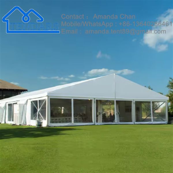 Customized Size Popular Outdoor Exhibition Party Tent White Aluminum Marquee Tent For Sale