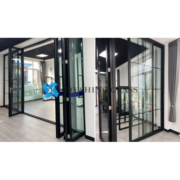 Thermal break aluminum bi-fold doors