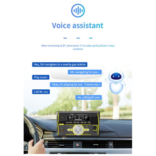 MP3 2 DIN Bluetooth Car Mount Tablet Android CE