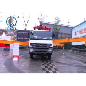 Cheap Building Construction Concrete Boom Pump Truck , Concrete Pump Truck 37m wholesale