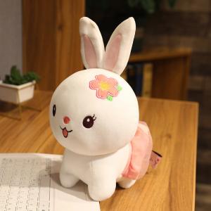 China Hand Washable Realistic 30cm Stuffed Rabbit Toy on sale